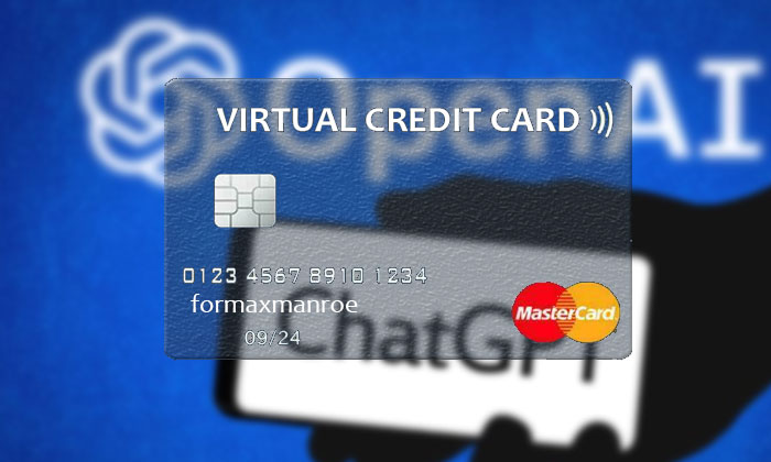 paying for chatgpt plus with a virtual credit card